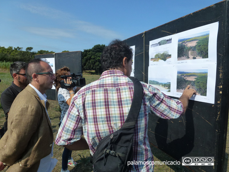 Presentació del projecte de remodelació de Castell, al mateix paratge.
