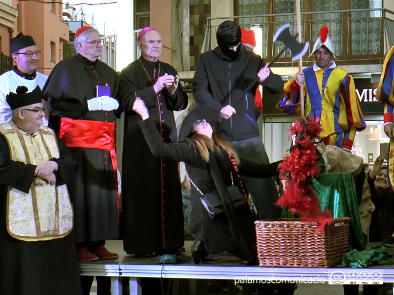 Acte de l'execució del Carnestoltes de l'any passat.