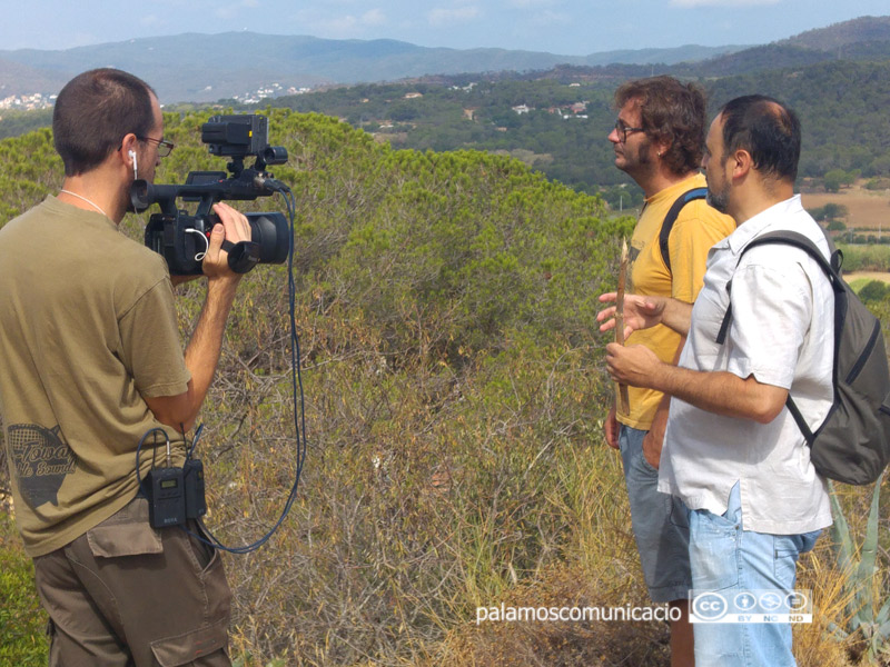 Carles Pastor, Gabriel Martín i Carlos Ribas, equip d''Història Amagada'.