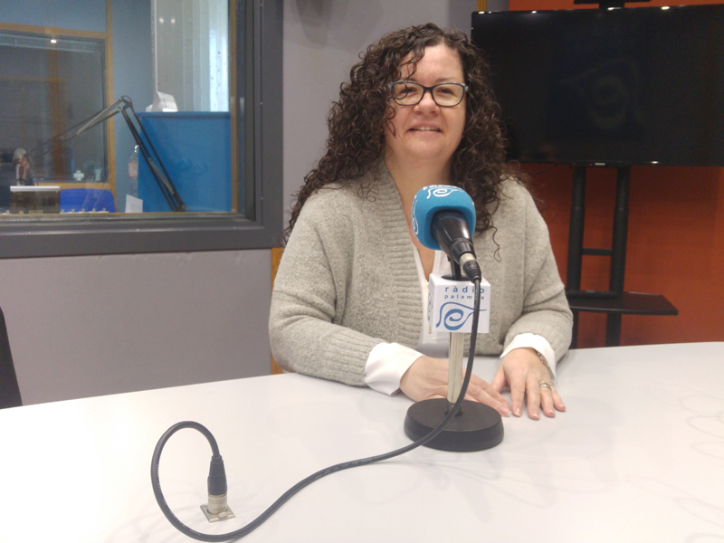 Raquel Gallego, regidora del PSC a l'Ajuntament de Palamós.