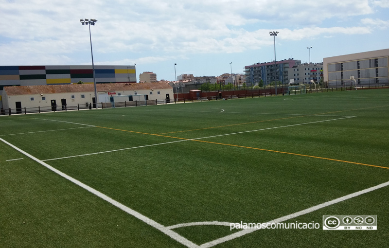 Camp municipal de futbol de Sant Antoni.