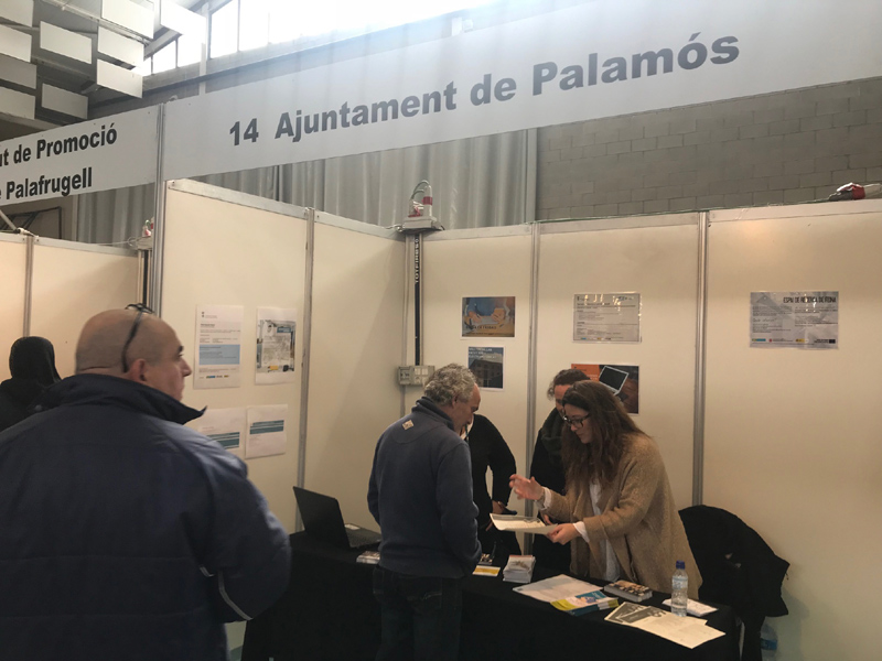 Estand de Palamós, avui al Firal de La Bisbal. (Foto: Ajuntament de Palamós).