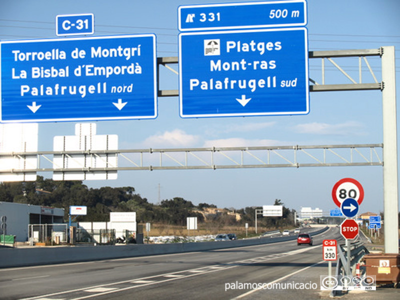 L'atropellament es va produir a la carretera C-31, al municipi de Mont-ras.