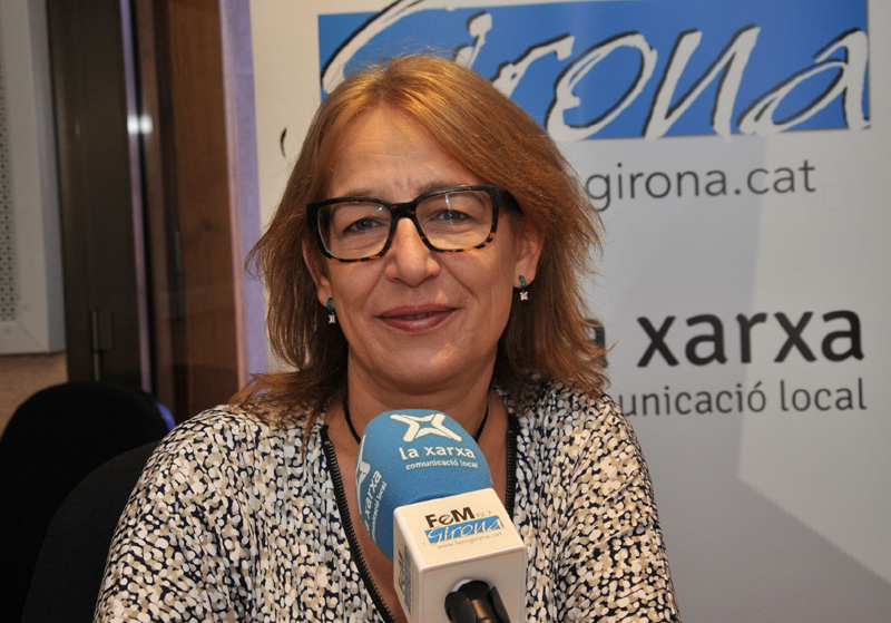 Maria Rosa Agustí, presidenta de l'Associació Gironina d’Empresàries. (Foto: FeM Girona).