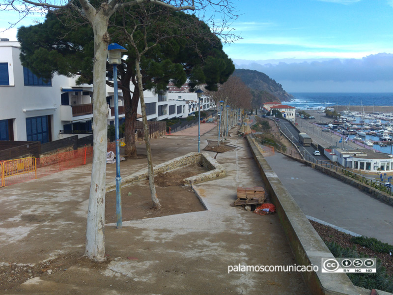 Passeig de les Pites, a la zona del Pedró.