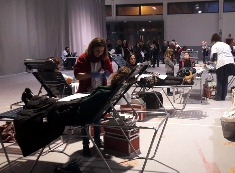 Jornada extraordinària de donació de sang, dissabte a la Nau. (Foto: Associació de Donants de Sang).