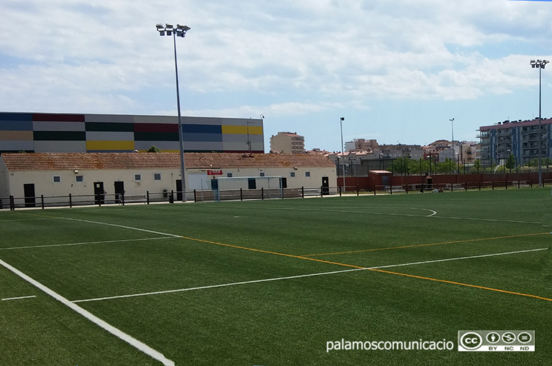 Camp municipal de futbol de Sant Antoni.