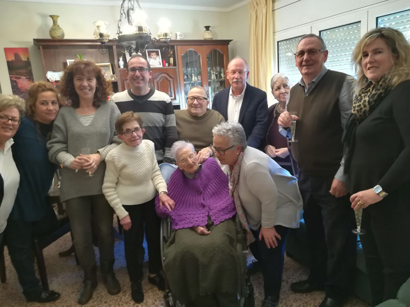 Moret havia complert 111 anys el passat 10 de gener. (Foto: Ajuntament de Palamós).
