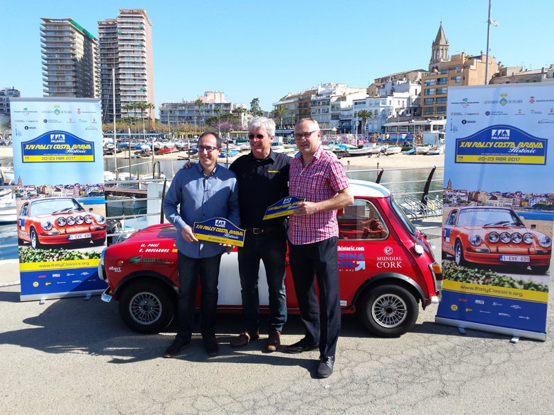 Presentació de l'edició de l'any passat del Rally Costa Brava Històrics. (Foto: Ajuntament de Palamós).