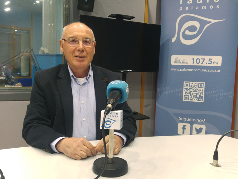 El regidor del PSC, Joan Ortuño, a Ràdio Palamós.