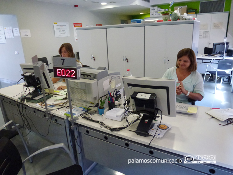 Oficina de Treball a Palamós.