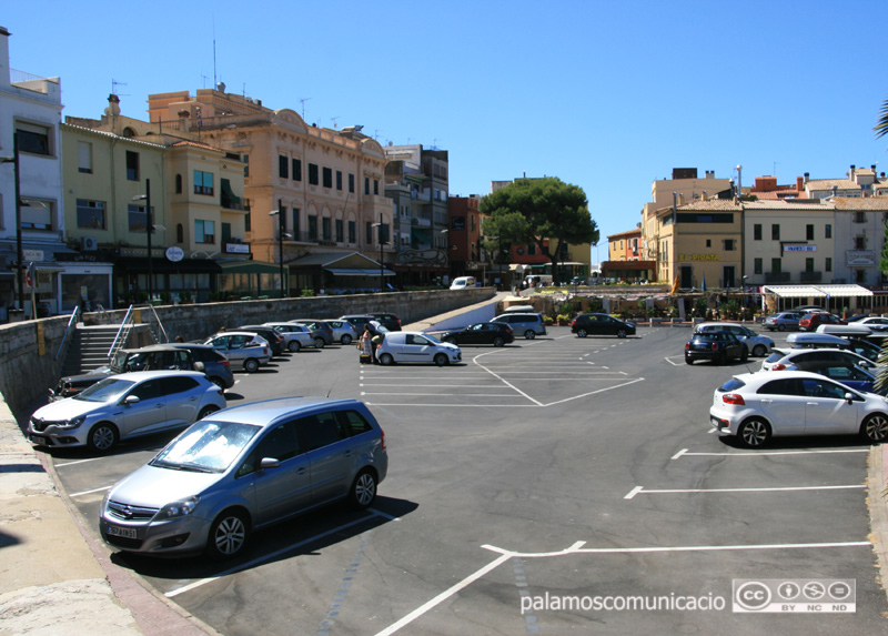 Aparcament de La Planassa.