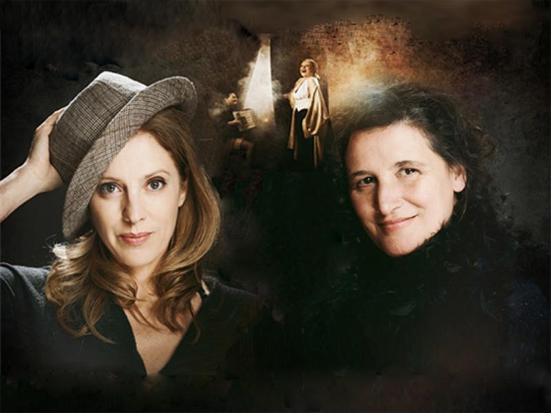 Maria Molins i Bárbara Granados, autores i intèrprets de 'Cabareta'.