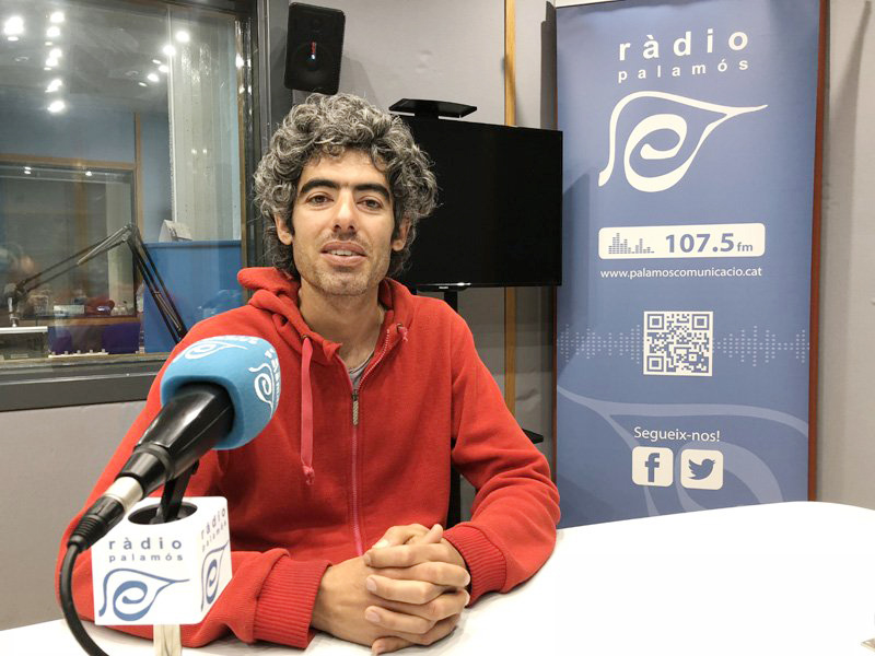 Joan Bohigas, regidor de la CUP a l'Ajuntament de Palamós.