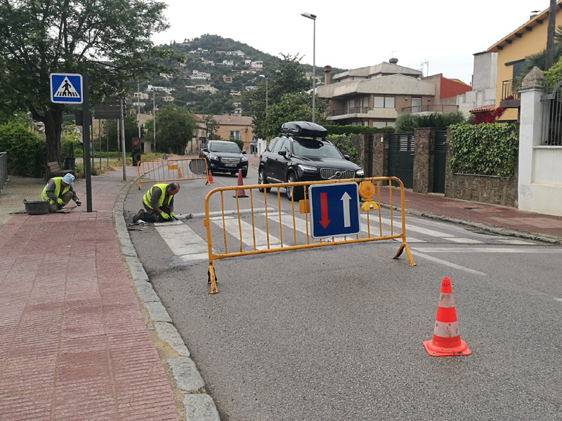 La mesura reforça la seguretat. (Foto: Ajuntament de Calonge i Sant Antoni).