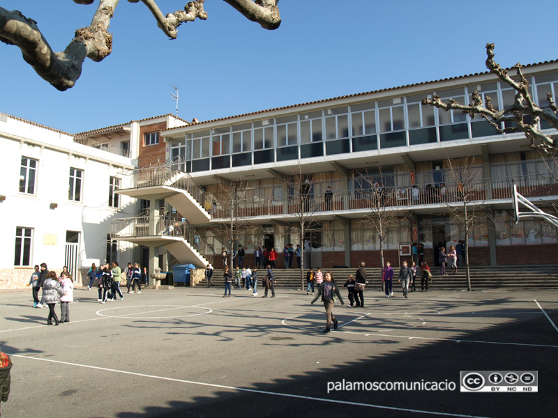 Pati del col·legi La Salle, en una imatge d'arxiu.