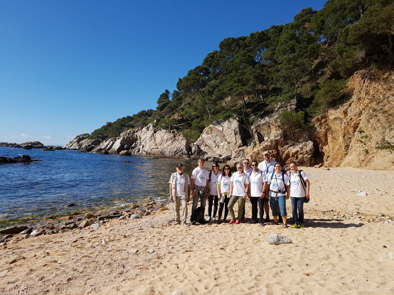 Els touroperadors alemanys han pogut gaudir del litoral de la Costa Brava. (Foto: Grup Costa Brava Centre).