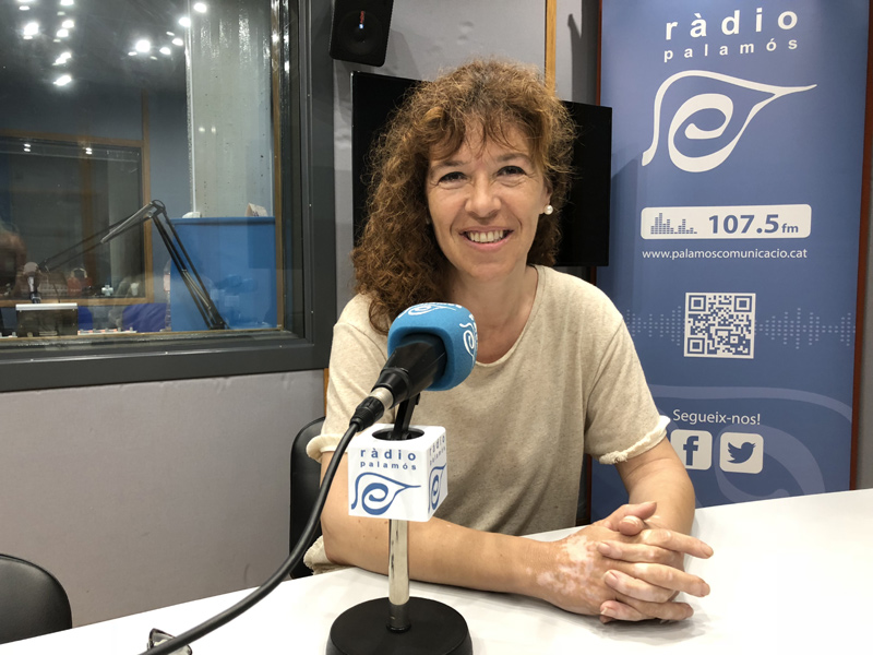 Natàlia Casellas, regidora d'Acció Social de l'Ajuntament de Palamós.