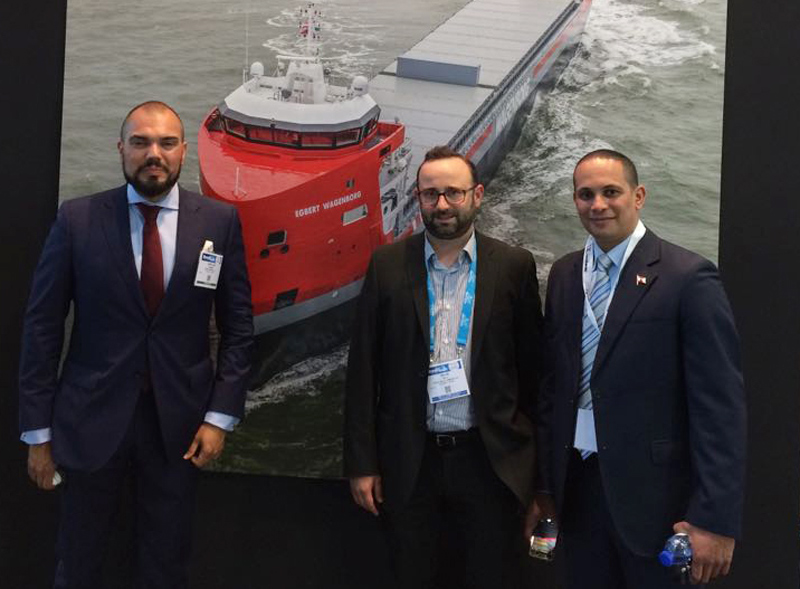 Ports es promociona a la fira Break Bulk, que es fa a la ciutat de Bremen, fins demà dijous. (Foto: Ports de la Generalitat).