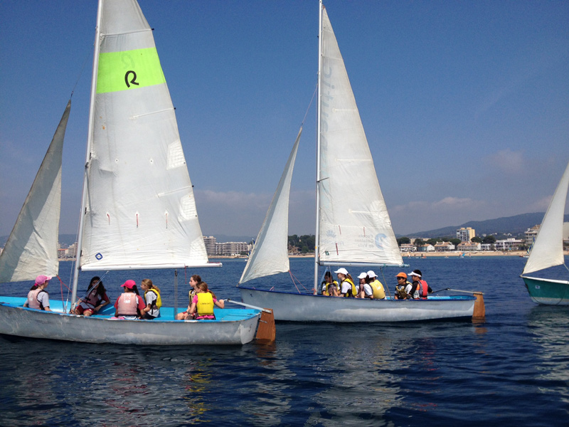 Imatge d'arxiu de la Regata Interescoles de Palamós. (Foto: CNCB-VP)