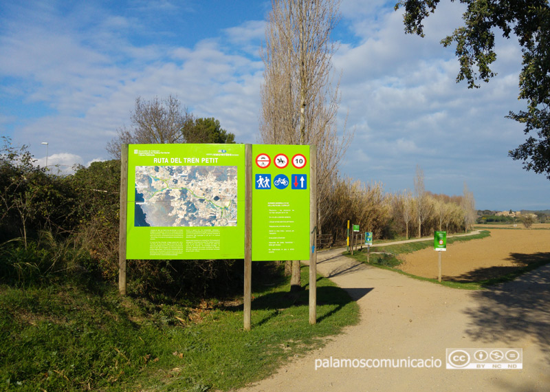 Ruta del Tren Petit, de Palamós a Palafrugell.