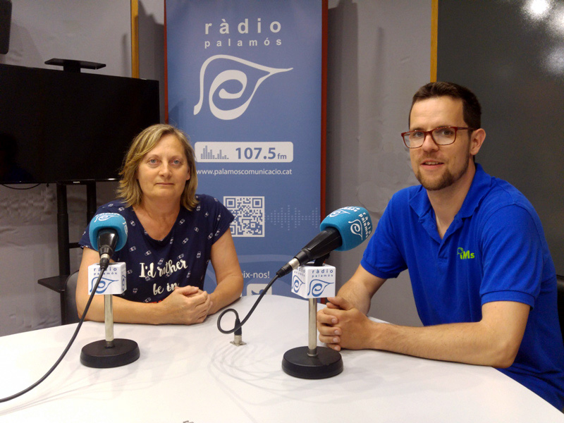 Anna Pérez i Jordi Sansabrià, de l'Associació POTS.
