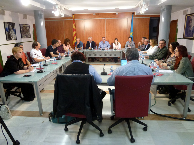 Ple de l'Ajuntament de Palamós del passat mes de maig.