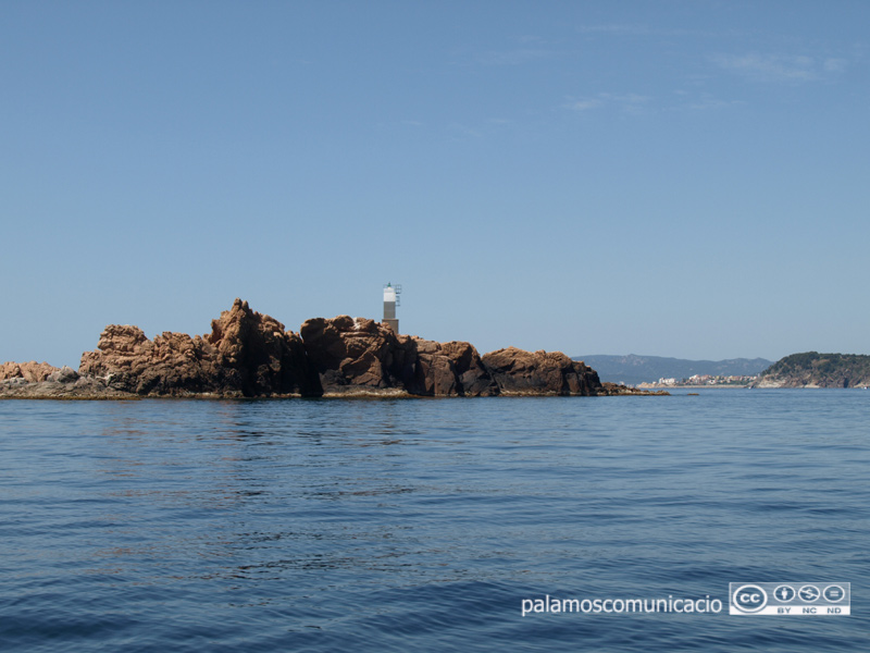 Les illes Formigues, al litoral de l'espai Castell-Cap Roig.
