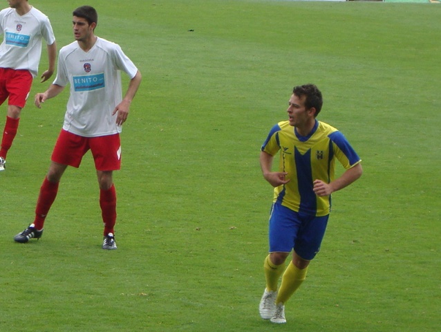 Àlexis Sánchez tornarà a vestir la samarreta del Palamós anys després. (Foto: S. Cortés).