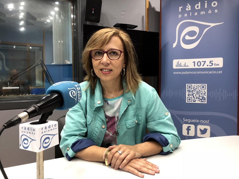 La portaveu del grup socialista, Teresa Ferrés.