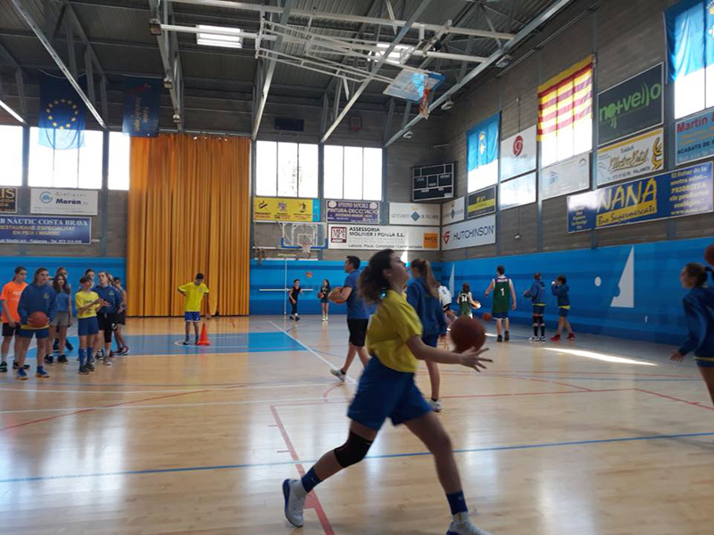 Imatge d'arxiu d'un campus d'estiu el Club Esportiu Palamós. (Foto: CE Palamós).