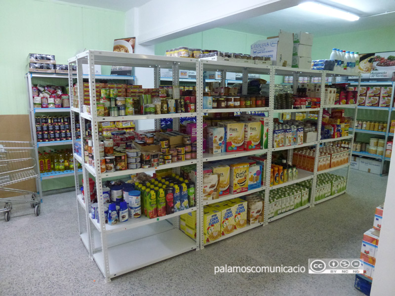L'Espai de Distribució d'Aliments atén unes 350 famílies necessitades. 