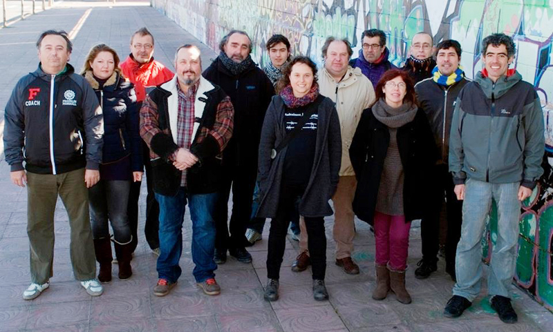 La candidatura de la CUP a les darreres eleccions municipals a Palamós.