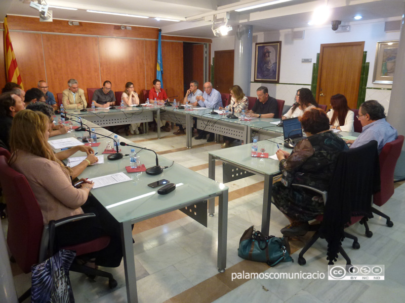 Ple de l'Ajuntament de Palamós en una imatge d'arxiu.