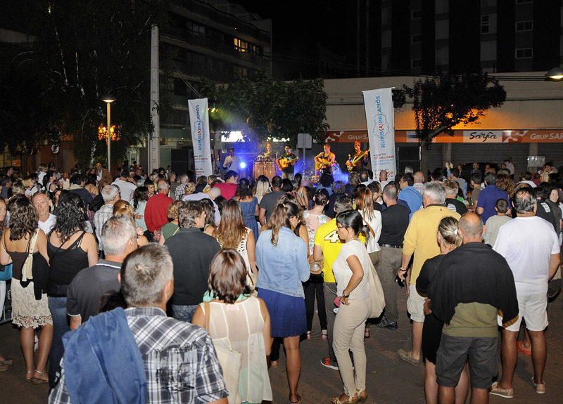 Bananna Beach en el festival Rumb(A)Palamós de l'any passat. (Foto: Àrea de Cultura de l'Ajuntament de Palamós).