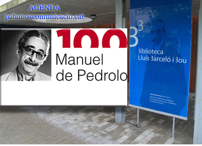 Es commemora el centenari del naixament de Manuel de Pedrolo.