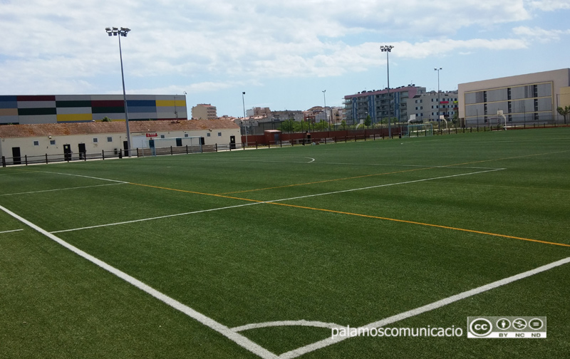 Camp municipal de futbol de Sant Antoni.