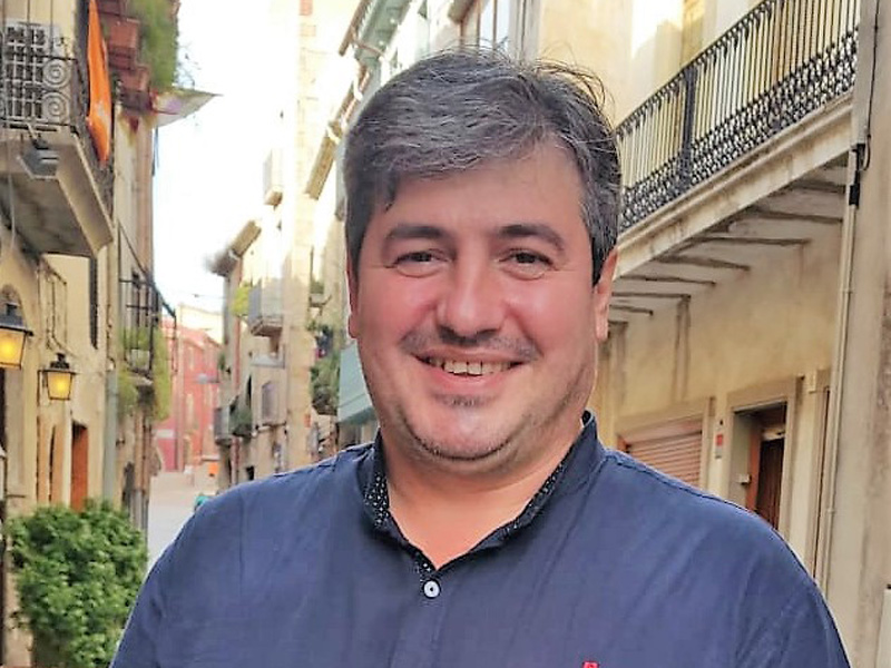 Sergi Abad és el president de la secció local d'ERC a Calonge i Sant Antoni.