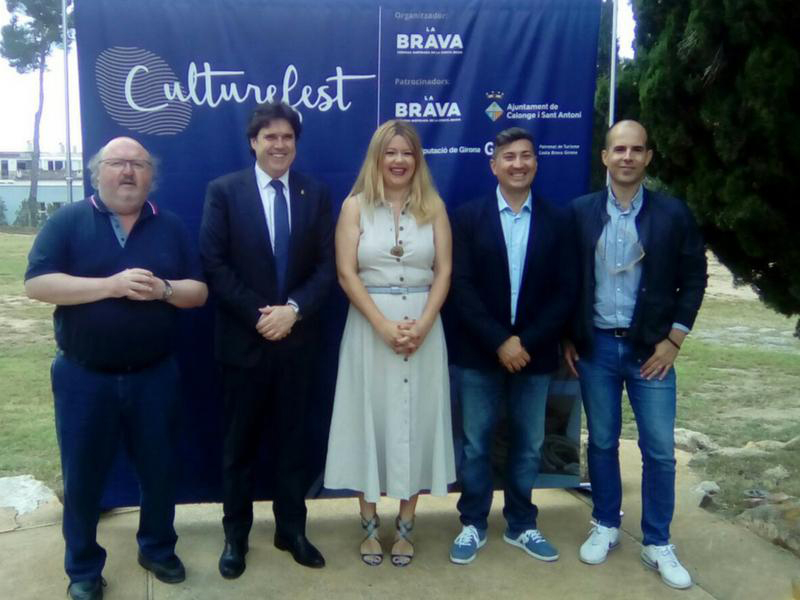 Presentació del Culturefest, el passat mes de maig al Collet de Sant Antoni.