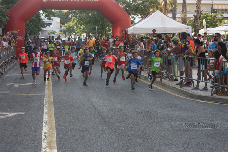 Jornada esportiva amb motius solidaris, dissabte passat a Sant Antoni. (Foto: Ajuntament de Calonge i Sant Antoni).