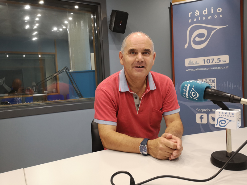 Paco Avilés, president del Palamós Futbol Sala,