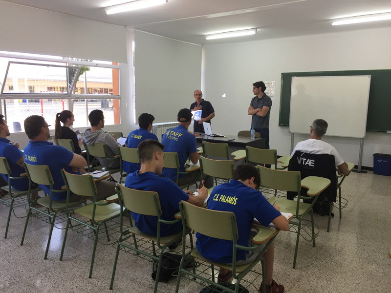 Acte de presentació de les Jornades de Formació Esportiva que es van fer el juny passat. (Foto: Ajuntament de Palamós).