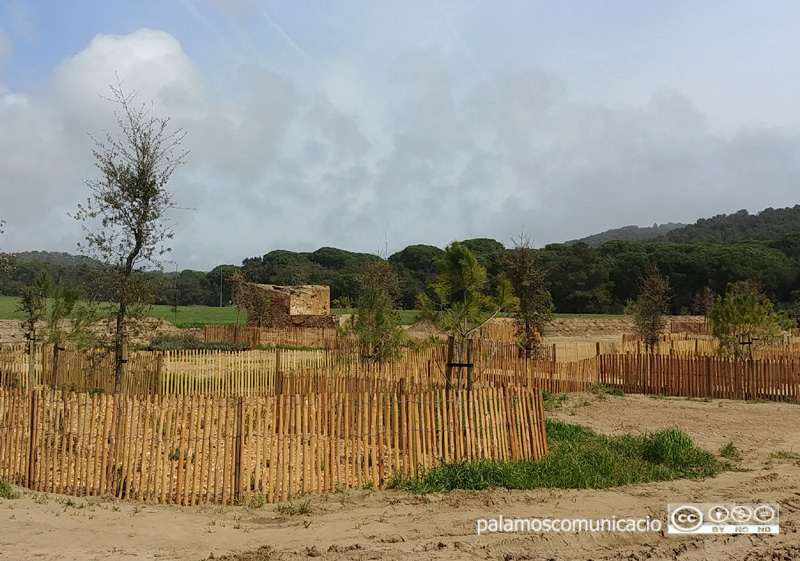 Actuació paisatgística del projecte de Castell