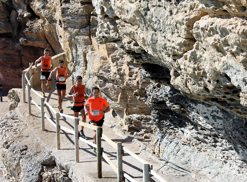 Un equip de l'Oncoltrail de l'any passat.