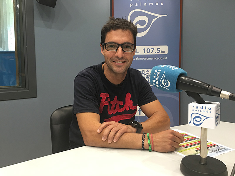 Oriol Borràs, en la darrera edició de l'espai 'Temps afegit'.