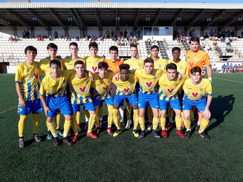 El juvenil del Palamós CF.