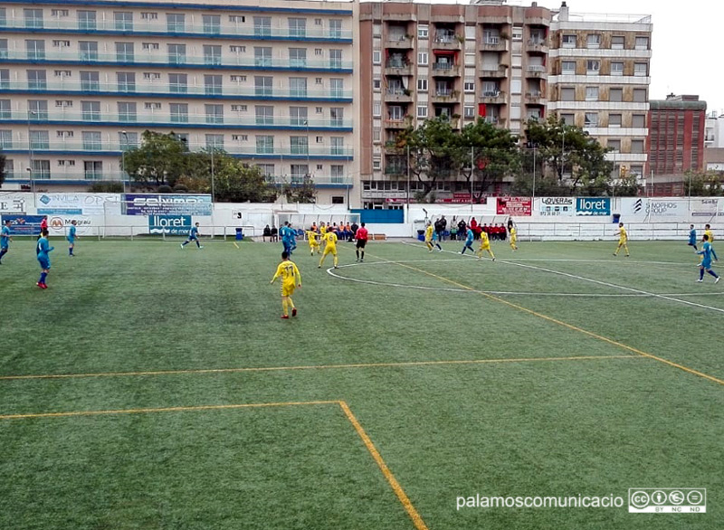 El Palamós ha aconseguit avui la tercera victòria de la temporada fora del seu estadi.
