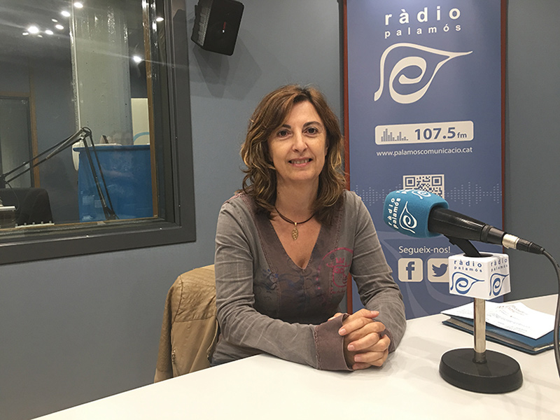 Núria Pérez és la psicóloga de l'Associació Catalana d'Afectats de Fibromiàlgia al Baix Empordà.