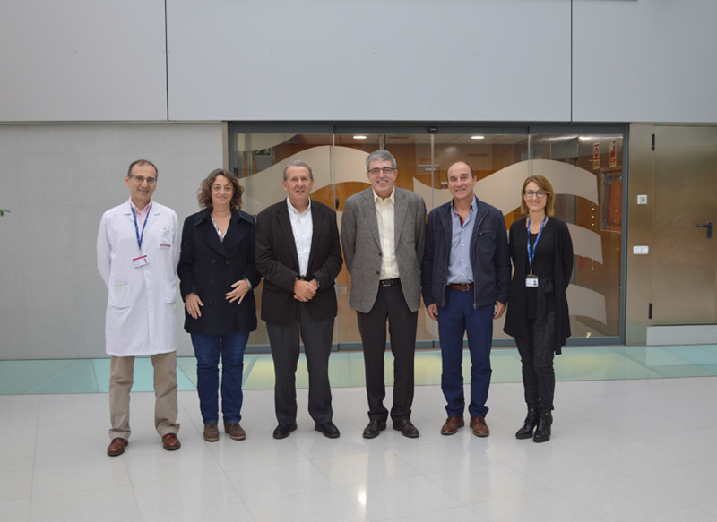 Representants de les dues fundacions. (Foto: SSIBE).