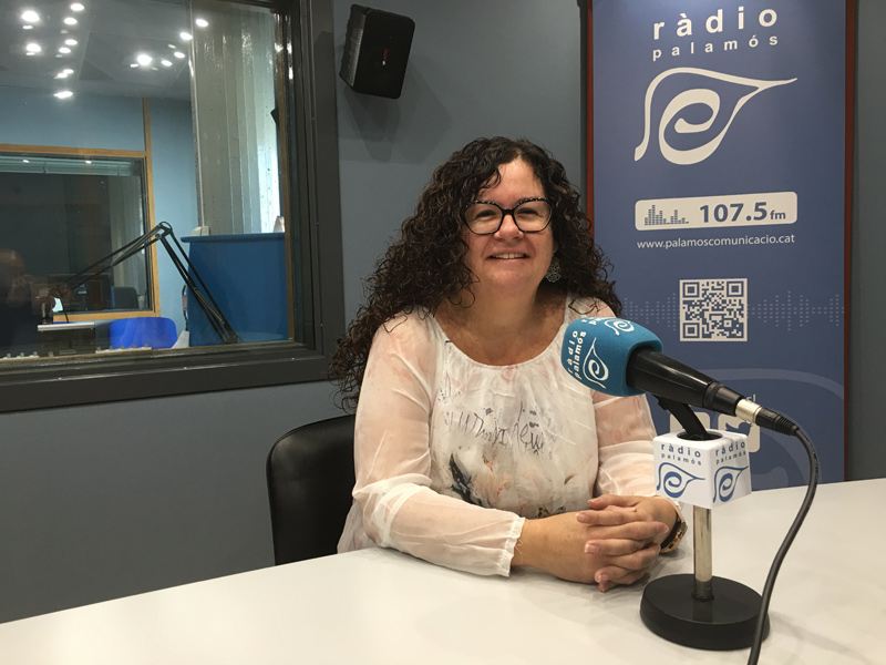 Raquel Gallego, regidora del PSC a l'Ajuntament de Palamós.